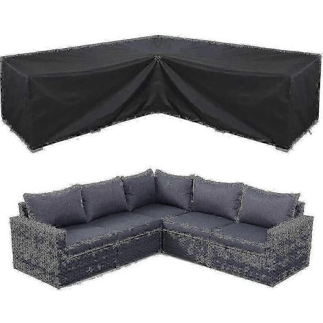 Housses imperméables pour mobilier de jardin et terrasse (260 x 192 x 82 cm) - Protection pluie et neige pour chaises de jardin. (1/5)