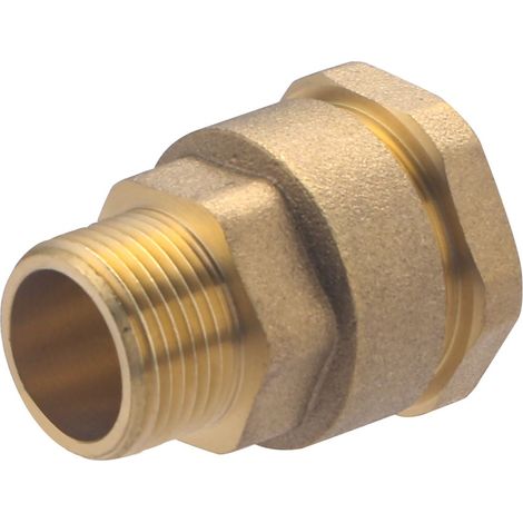 Racor Macho PE QUICK PLOMBERIE - Ø27 - M 3/4