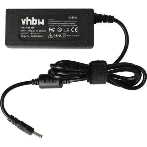 vhbw Netzteil kompatibel mit Asus VivoBook X540SA, X541UA, S15 S510UA, Max X541, X540LA, X540 Notebook - 200 cm, 45 W (1/5)