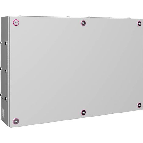 Rittal KX 1540.000 Contenitore da installazione, Contenitore da parete 600 x 400 x 120 Lamiera d'acciaio Grigio lumines