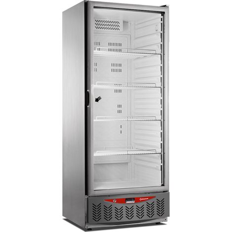 Frigo ventilé 525L vitré GN2/1+600x400 inox AISI 441 éclairage LED classe B - Diamond (1/4)