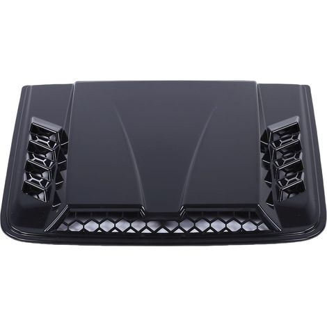 Universal High-Performance Gloss Black Engine Hood Air Vent Replacement for 1500 2500 3500 Silverado Trucks (1/5)