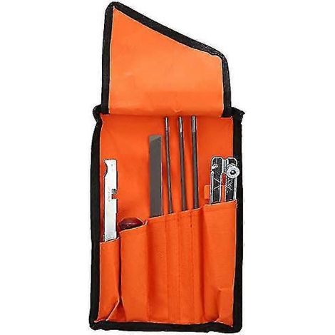 Affûteur de chaîne professionnel 8 pièces, kit d'affûtage compatible avec Stihl NKF (1/5)