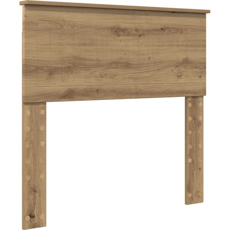Kopfteil Artisan-Eiche Holzwerkstoff vidaXL