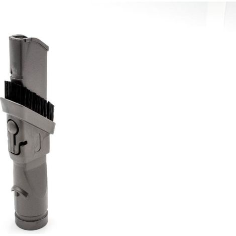 vhbw Bocchetta compatibile con Dyson DC31, DC24, DC35, DC58, DC30, DC34, DC45 aspirapolvere - bocchetta aspirapolvere, spazzola rimovibile, 19 cm