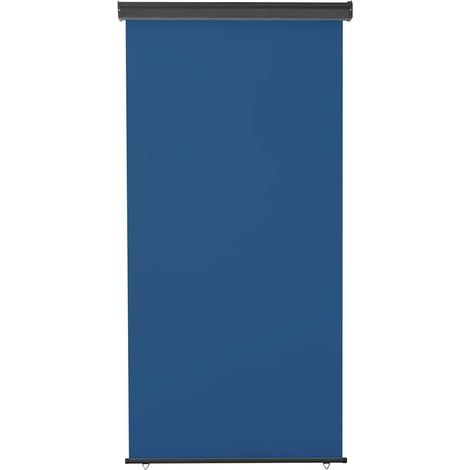 Maison Exclusive - Tendalino Laterale per Balcone 125x250 cm Blu (1/5)