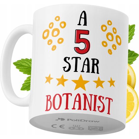 Mug humoristique pour botaniste, avec un texte amusant et un design graphique original. Idéal pour les anniversaires, les fêtes et les occasions spéciales. Mug premium pour la maison, le bureau et le  (1/5)