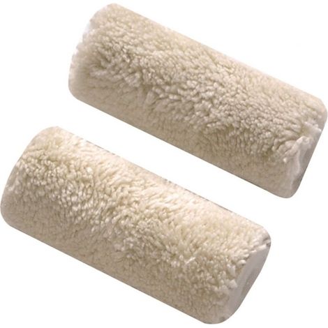 Nespoli Lasurwalzen 2 Stück, 5 cm, mit antihaftbeschichteten surface protector Farbroller