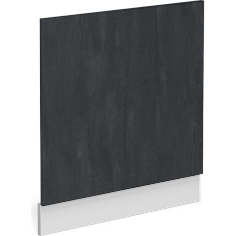 Pannello frontale R-Line, Calcestruzzo nero, 60 cm Senza piano di lavoro, Vicco (1/4)