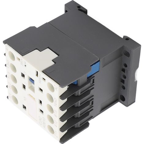 Contacteur CA haute sensibilité industriel, contacts ponctuels argentés épais, 380 V, 6 A (1/5)