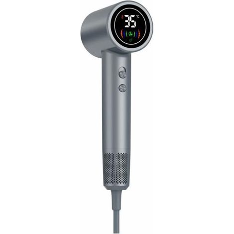 (Dunkelgrauer) Haartrockner - Denver - HDD-1400DGR - 1400 W - 2 Geschwindigkeiten - 3 Temperaturstufen (1/3)