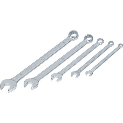 KS Tools CLASSIC Ringmaulschlüssel-Satz, extra lang, 5-teilig 8-19mm (1/4)