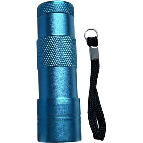 Lampe torche UV 3W 12 LED Expert Jade pour l'évaluation de bijoux et la détection de fluorescence (bleue) (1/5)