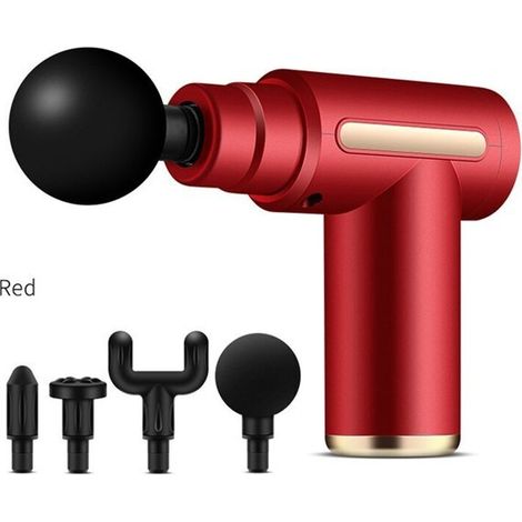 Mini pistolet de massage à percussion pour tissus profonds, masseur musculaire pour soulager la douleur, pistolet de massage des fascias, d'Espagne-AquaForge