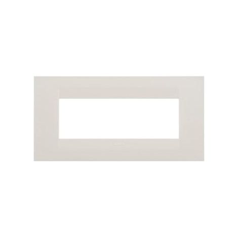 PLAQUE GEO 6P IVOIRE GEWISS GW16406TI