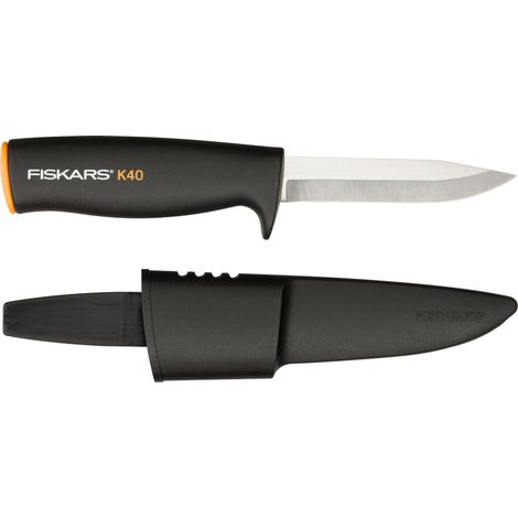 Fiskars COLTELLO MULTIUSO K40 lama cm.10
