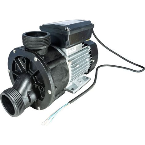 Pompe filtration spa JA50 – 0.37 kW (0.5 HP) – Débit 180 L/min – Raccords 62 mm – Interrupteur à air comprimé inclus (1/5)
