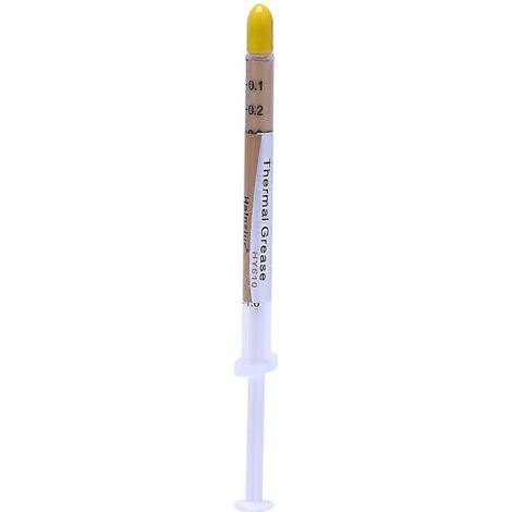 HY610-TU05A Nadeltube Goldene Wärmeleitpaste aus Silikon für CPUs