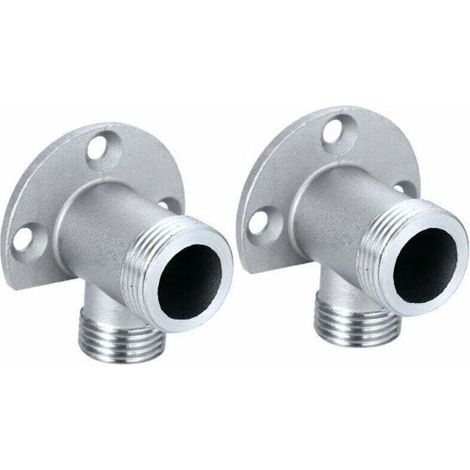 Kit d'installation pour connecter le tuyau pour robinet apparent. système de douche extérieur. mitigeur thermostatique. conversion encastré en surface (1/4)