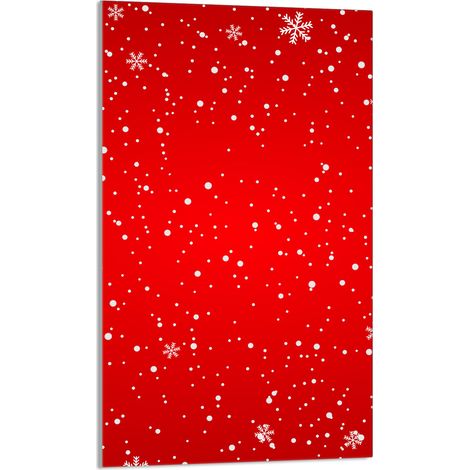 Glasschneidebrett 30x52 Rot (1/5)