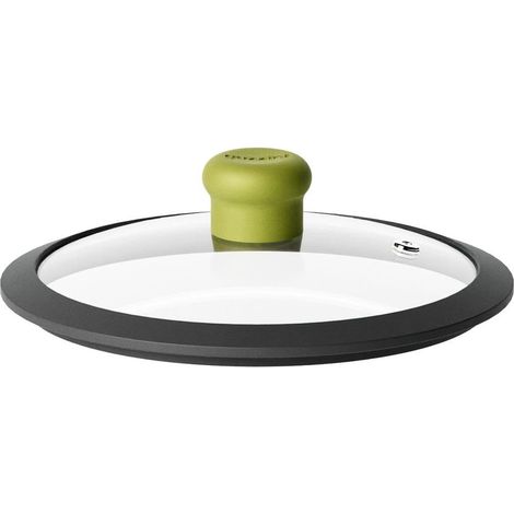 GUZZINI Coperchio in Vetro Curvo D 16 Cm Cook&Color Verde Avocado (1/3)