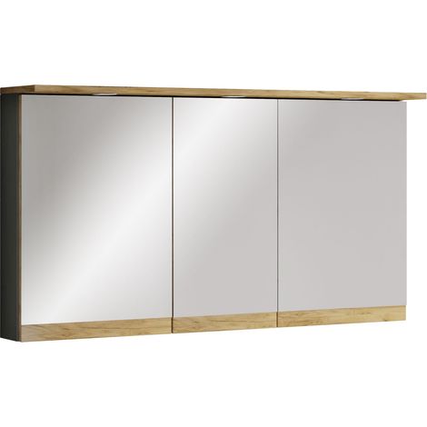 LED Bad Spiegelschrank 59x110x23 Cosila