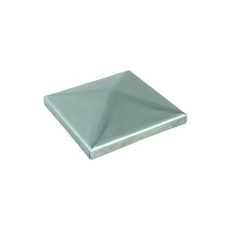 Copripilastri acciaio Zincato Quadri Sp.1,5Mm 40X40 Mm (1/2)