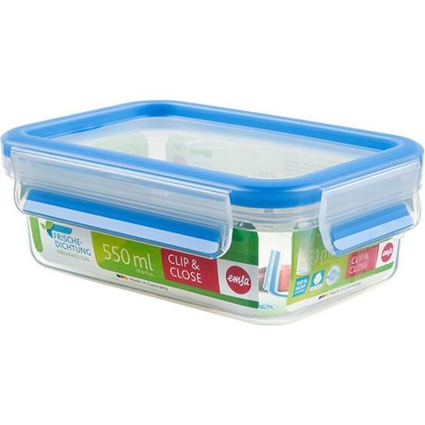 Lebensmittelbox emsa Clip Close transparent 0 55 Liter