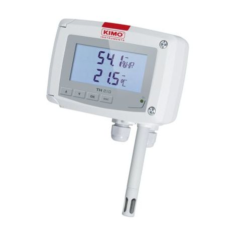Hygromètre KIMO TH210, +100°C max., 100%HR max. ( Prix pour 1 )