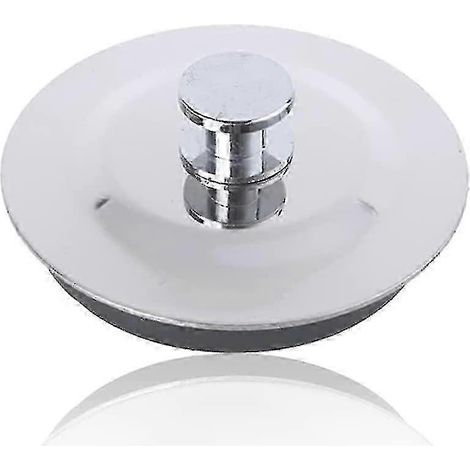 Abflussstopfen 42 bis 45 mm, Badewannenstopfen, Spülbeckenstopfen, Küche, Badezimmer (defekt) (1/5)