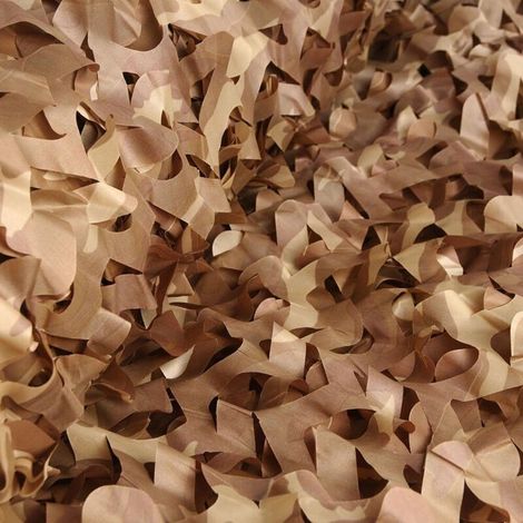 Großformatige Tarnnetzrollen – ideal für Sonnenschutz – Wüstentarnung – 1,5 m x 2 m (1/5)