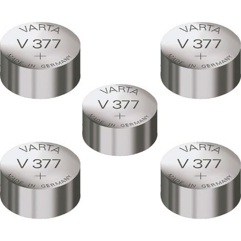 .5 Piles varta 377 SR626SW.