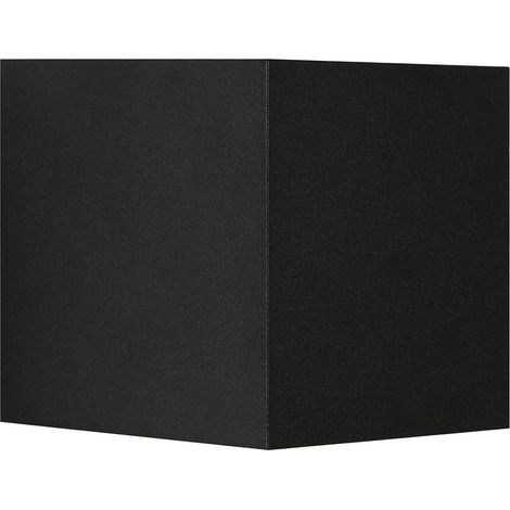 Applique murale MILDA Kubi Aluminium Noir, H.10 - IP44 - LED Module /Nordlux Extérieur (1/5)