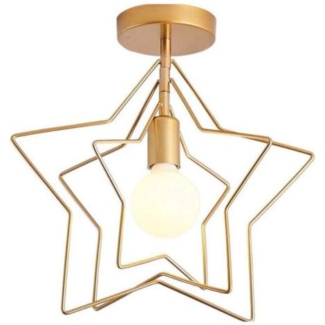 Moderne Plafonnier LED en Métal - Lampe Décorative Pour Salon, Couloir, Bar, Cuisine, Salle à Manger, Chambre d'Enfants (1/4)
