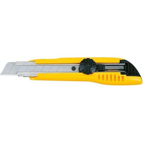Endura taglierino cutter 501 giallo guida in acciaio inox (1/2)