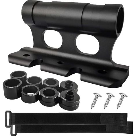 Support de Fourche de vélo Polyvalent de Fixation, Velo Voiture en Alliage d'aluminium Pince de Fixation pour Fourche Avant de Vélo à Libération Rapide de Vélo, mit Adaptateurs (1/5)