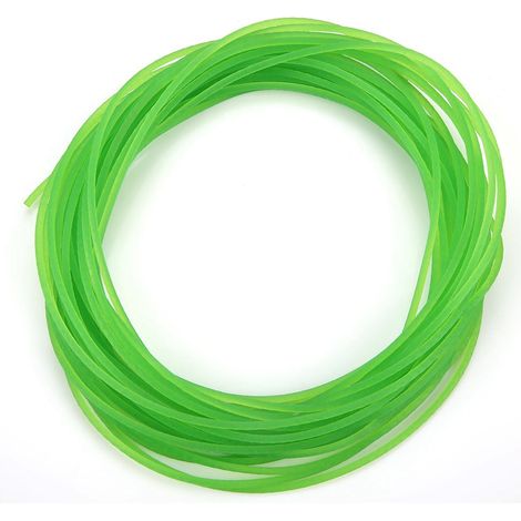 Green Rough Surface PU Polyurethane Round Belt for Drive Transmission(2mm10m)