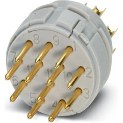 Inserti contatti con contatti saldati adatti alle serie RC, UC e TC 1596856 RC-12P1N120000 Phoenix Contact Contenuto: 1 (1/2)