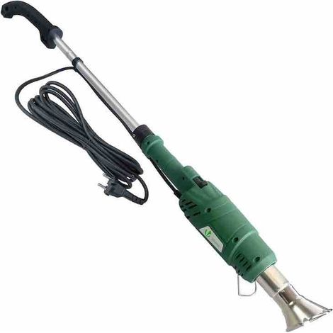 Le Poisson Qui Jardine – Désherbeur thermique gaz 2000W – Choc thermique jusqu'à 650°C – Manche télescopique – Écologique sans produits chimiques (1/4)