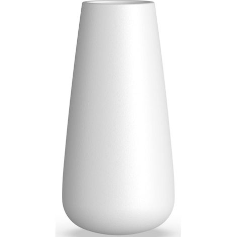 Vase en céramique Blanche Vase Herbe de la Pampa Vase à Fleurs pour décoration d'intérieur Vases pour Fleurs pour Ferme, décoration de Chambre esthétique (1/5)