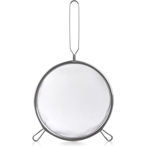 Colador de cocina de acero con mango de 24,5 cm