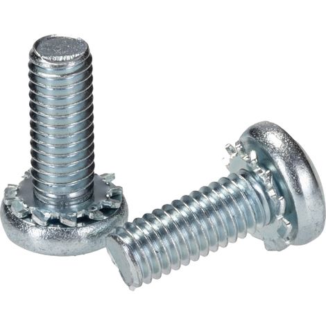 Vis indesserable à tête Cylindrique, M6 x 16mm, en Acier ( Prix pour Sachet de 100 )