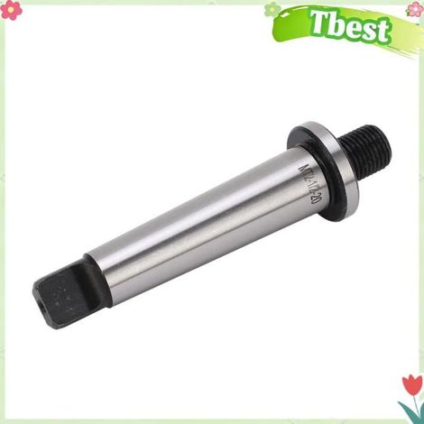 Tbest Arbre de mandrin de perçage Mandrin Conique Morse, Tige MT2 vers Mandrin Conique Morse 1/2 Po-20, bricolage masse (1/5)