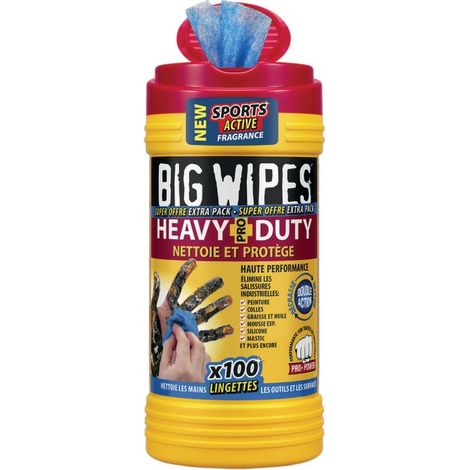 Big wipes - box 120 wipes alto rendimiento big wipes - - 5060065661818