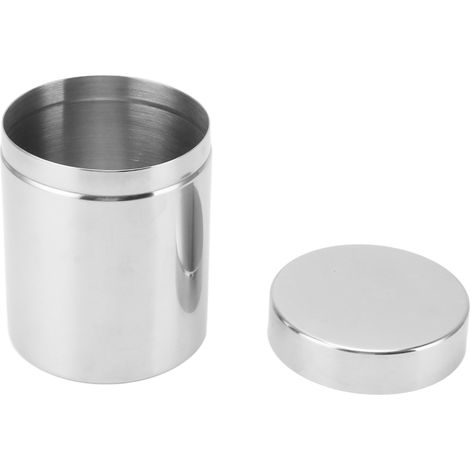 Boîtes à thé portables étanches et résistantes à l'humidité, grandes boîtes de rangement hermétiques en acier inoxydable. (1/5)