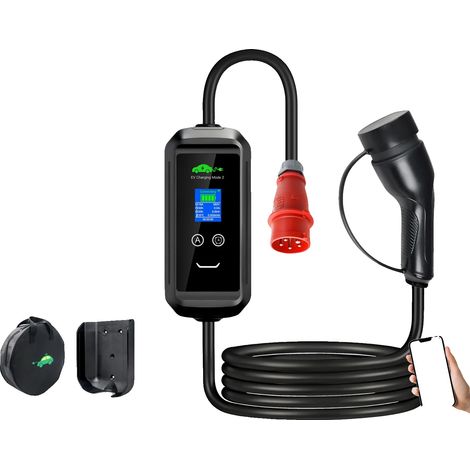 EV-Ladegerät, 16A einstellbarer Strom, intelligente Tuya App-Konnektivität, Insgesamt 7M mit APP, Typ2 (1/5)