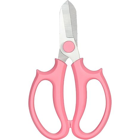 Secateurs De Jardinage - Lame En Acier Inoxydable - Poignée Ergonomique Antidérapante - Pour Taille De Plantes Fleurs Et Herbes - 1 Pièce (1/3)