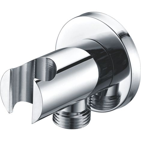 Supporto doccia grigio rotondo [IMEX®]