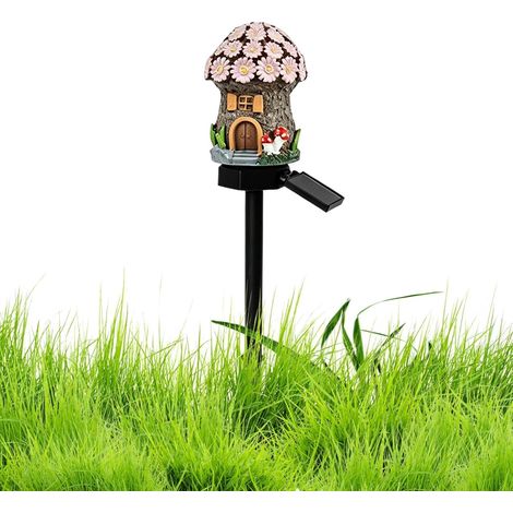 Lampes Solaires à Piquet Décoration D'Maison Champignon Lampes Solaires Jardin Pour Propriétaires Jardiniers Paysagistes Cour Pelouse Terrasse Deck Massif Arrière-Cour (1/5)