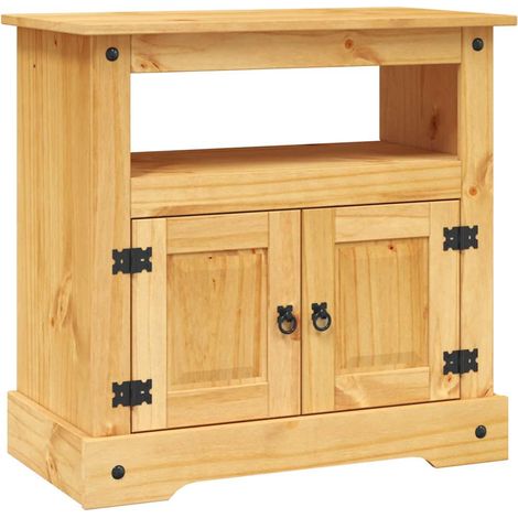 vidaXL Mueble para TV Corona Range de pino mexicano 80x43x78 cm (1/2)